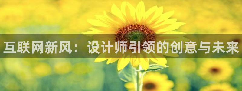九游会黑马：互联网新风：设计师